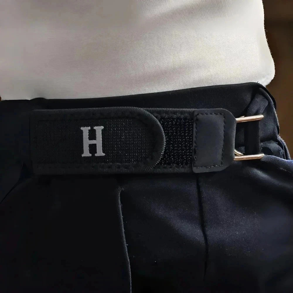 2Pcs Adjustable Buckleless Belt Hook Elastic Waist Buckle Waist Belt