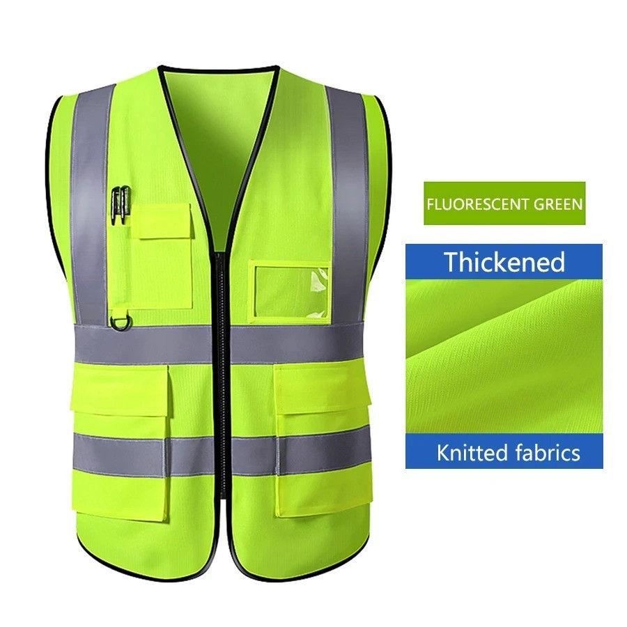 New High Visibility Reflective Vest Working Clothes Reflective Safety – 1PCS