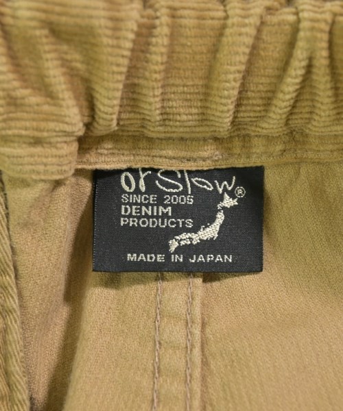 orSlow Pants (Other) Beige 1(Approx. S) 2200677045016