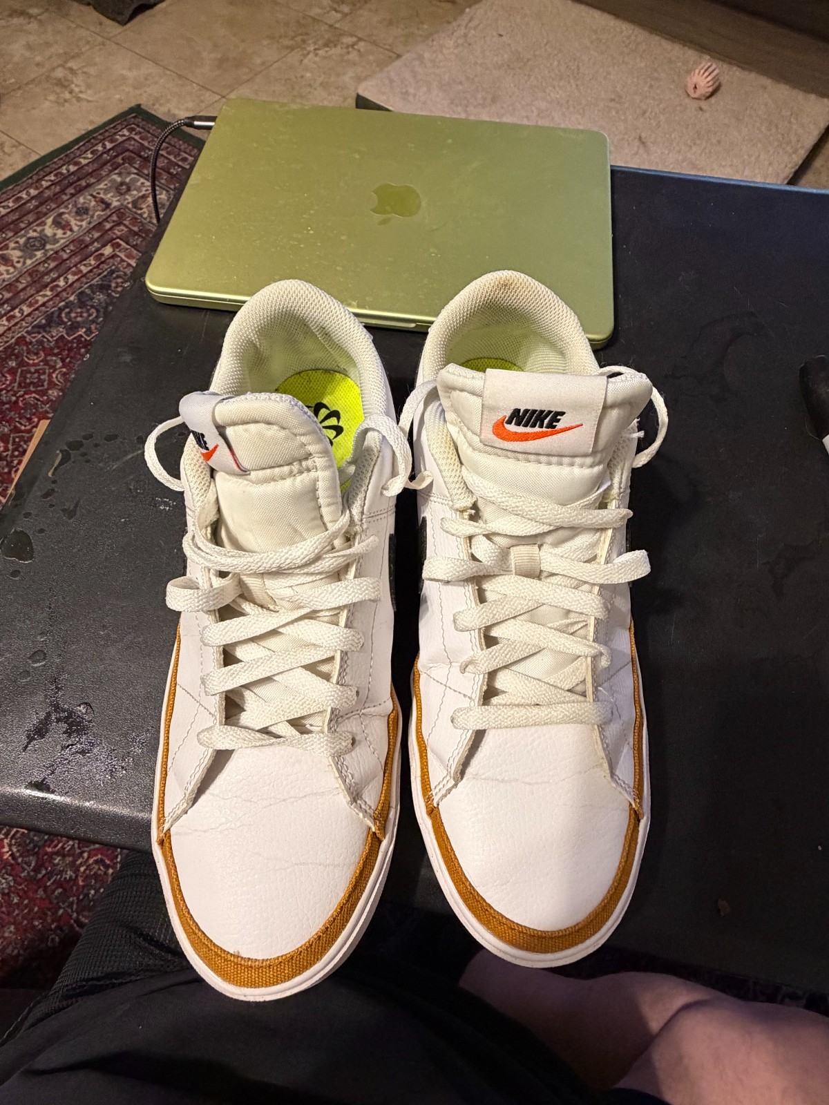 Nike Court Legacy Next Nature White Desert Ochre DH3161-100 Women’s Size 10.5