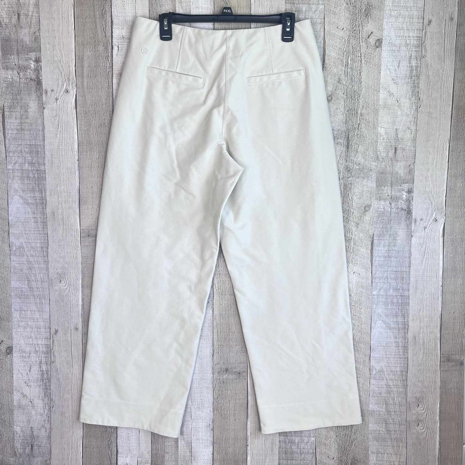Lululemon Utilitech Relaxed-Fit Mid-Rise Trouser Women Size 10 In Bone Nulu