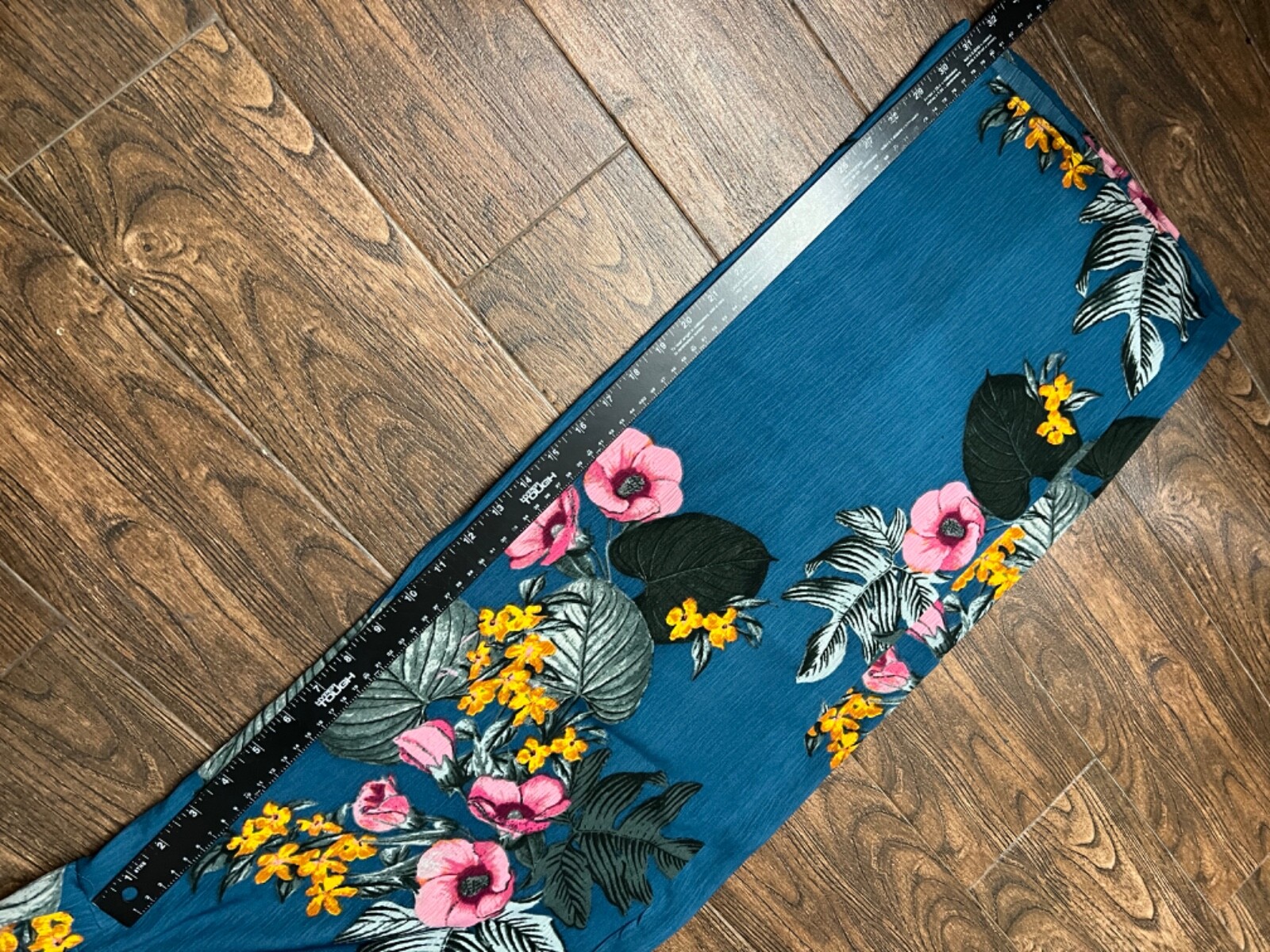 CHARLOTTE RUSSE DRK TEAL FLORAL TIE FRONT TROPICAL HIGH WAISTED JUMPER ROMPER XS