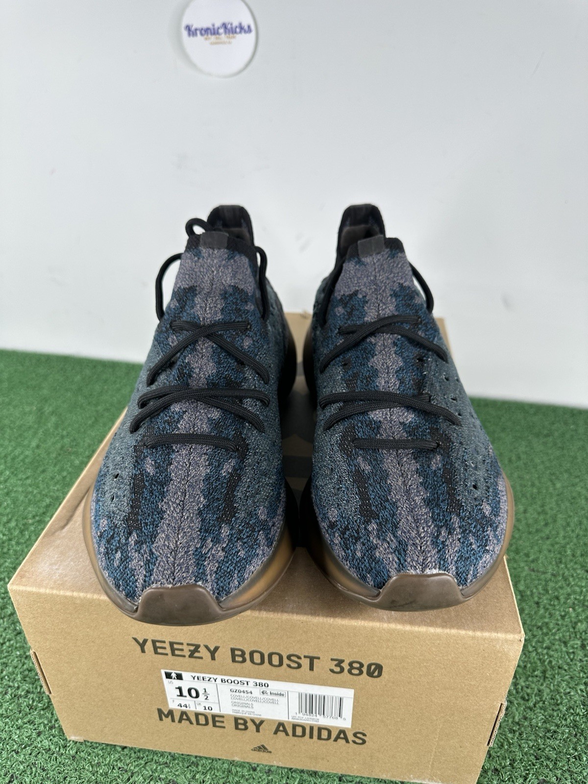 Size 10.5 – adidas Yeezy Boost 380 Covellite – OG Box