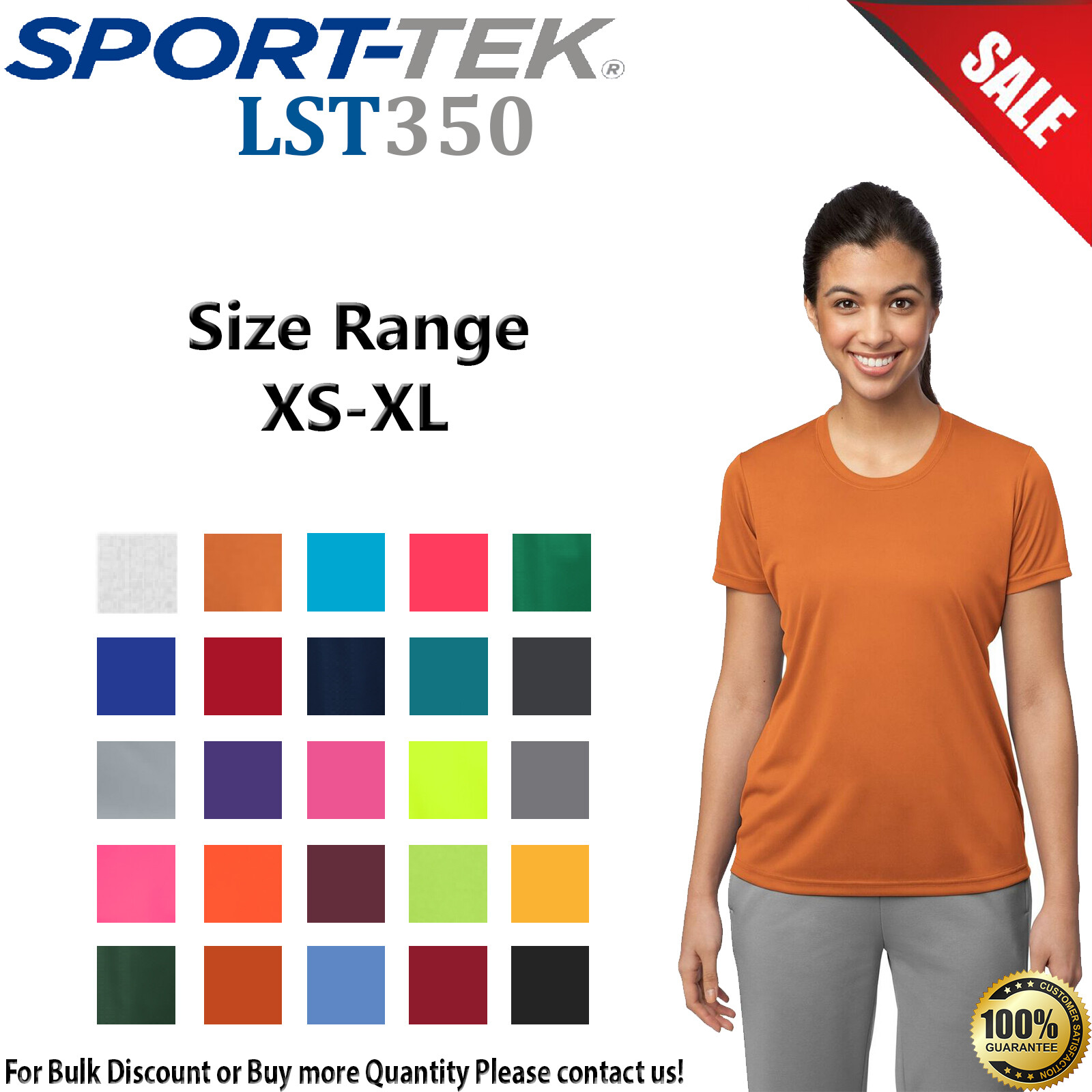 Sport-Tek LST350 Womens Short Sleeve Dri-Fit PosiCharge Competitor T-Shirt