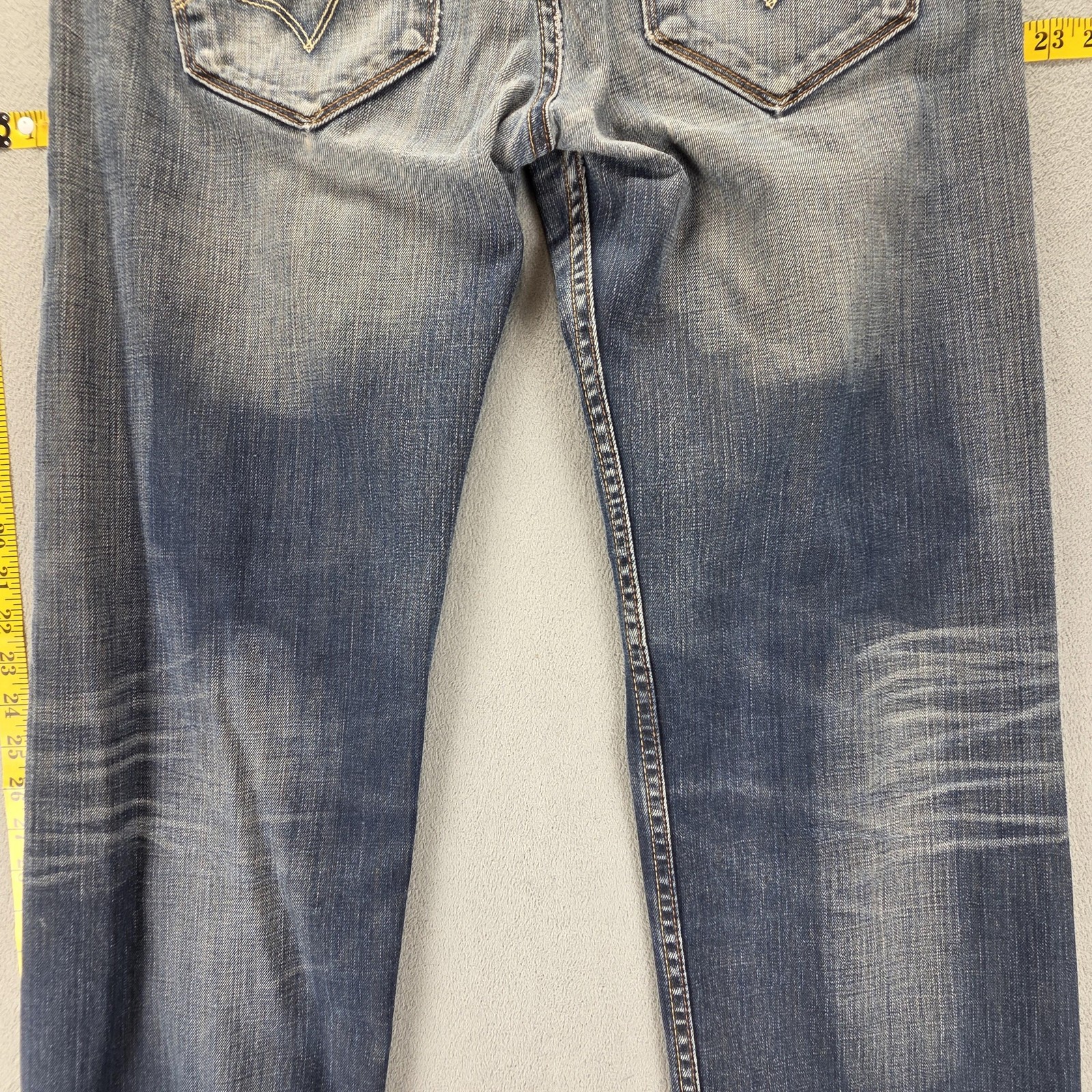 Vintage Levis 503 Jeans Mens 32×32 Blue Loose Engineered Whiskers Honeycomb