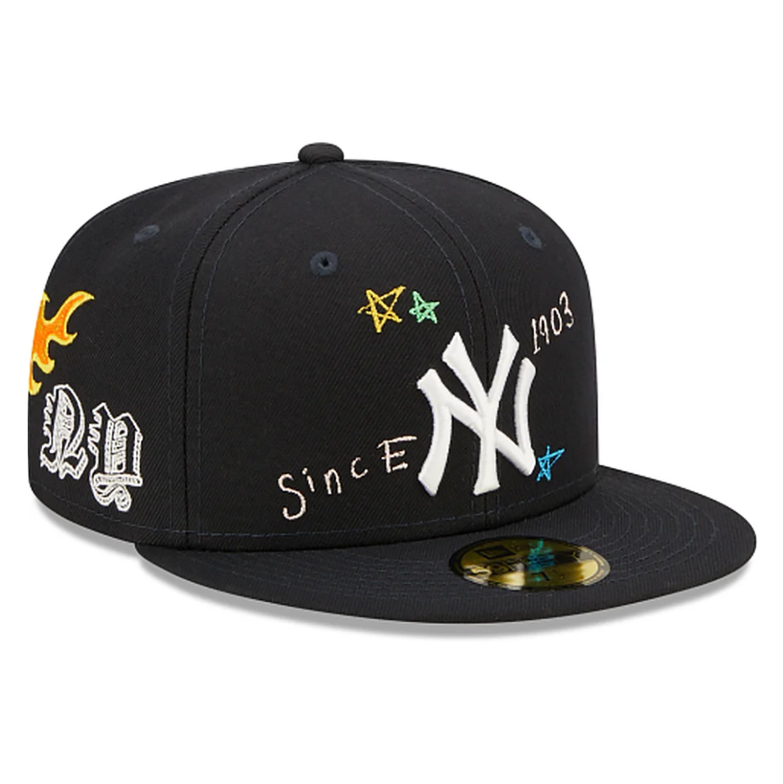 Brand New 59FIFTY Baseball Cap -MLB New York Yankees 2022 Scribble Fitted Hat