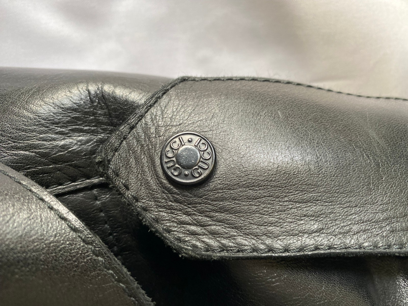 Gucci Tom Ford FW98 Runway Biker Leather Jacket — IT 46 / US 36 — Rare Archival