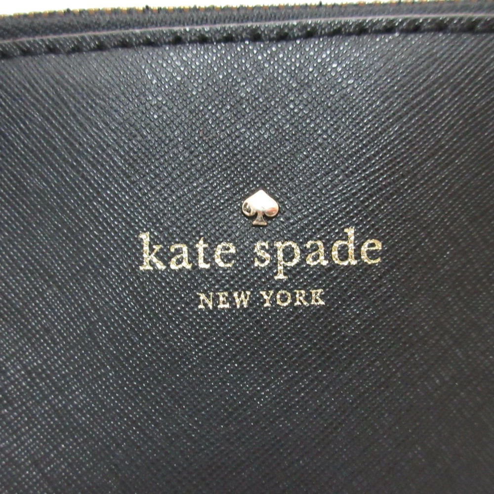 Used Good Condition Kate Spade Saffiano Leather 2WAY Shoulder Bag Black Ladies L