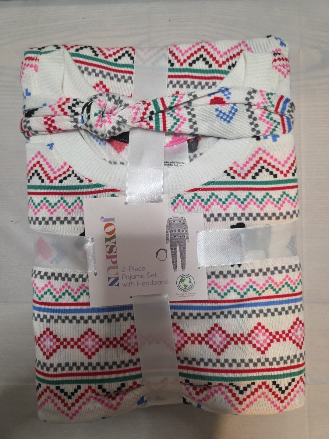 WOMENS JOYSPUN DREAMY SOFT COLLECTION 2 PIECE PAJAMA SET SIZE 2XL