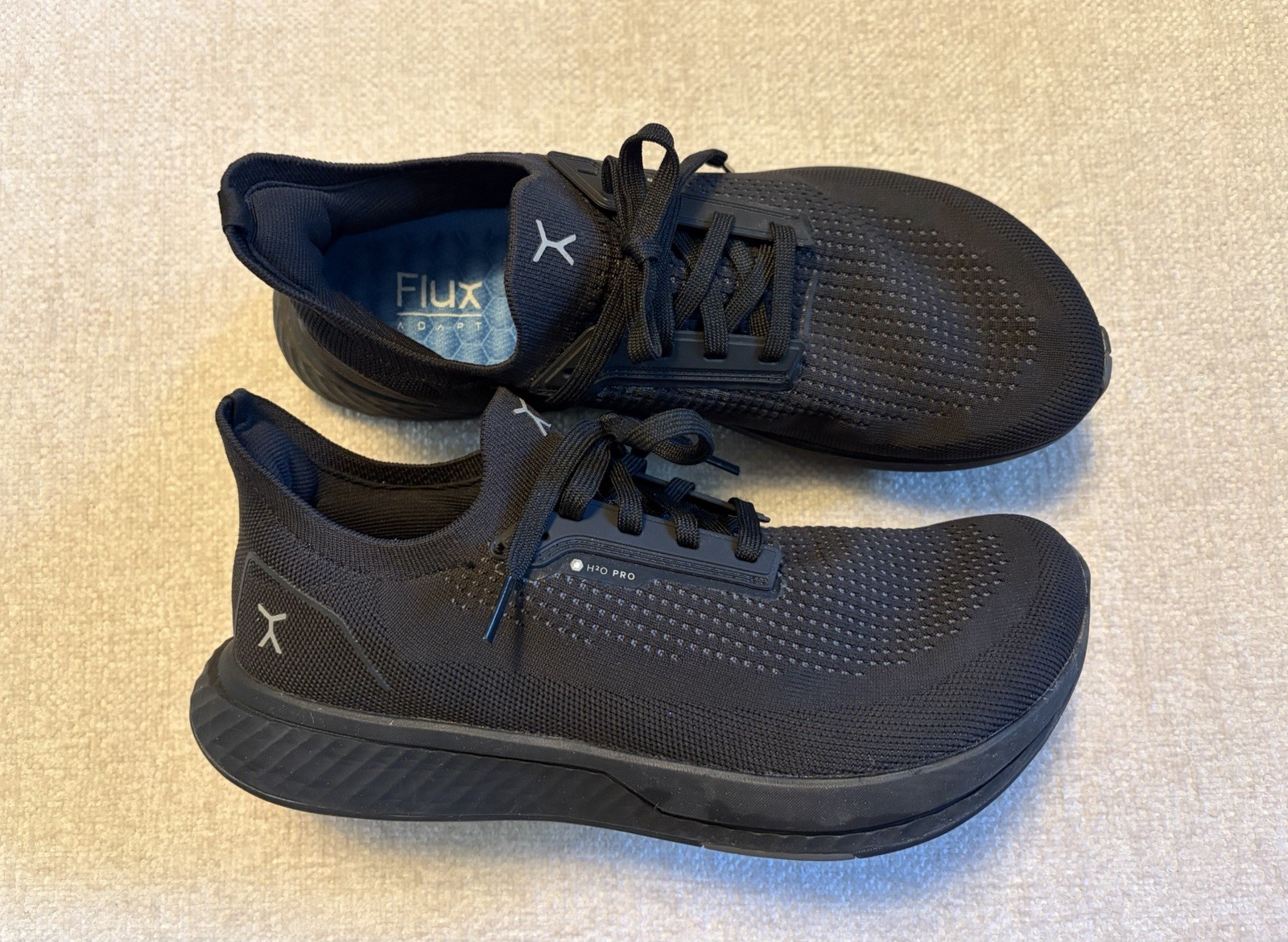 Flux Adapt Waterproof Runner Sneakers Mens 9.5 Women’s 11 Athletic Knit Shoes