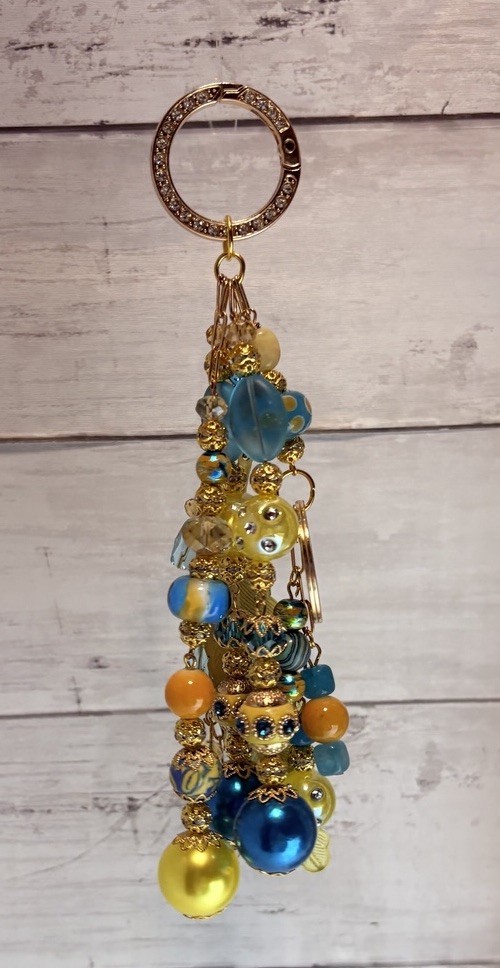 Purse Charm✨Bag Charm Bling Keychain✨Bag Swag Handbag Jewelry✨NWT