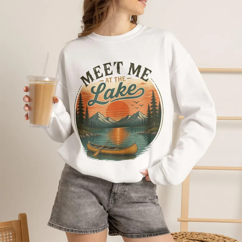 Meet Me At The Lake Unisex Sweatshirt