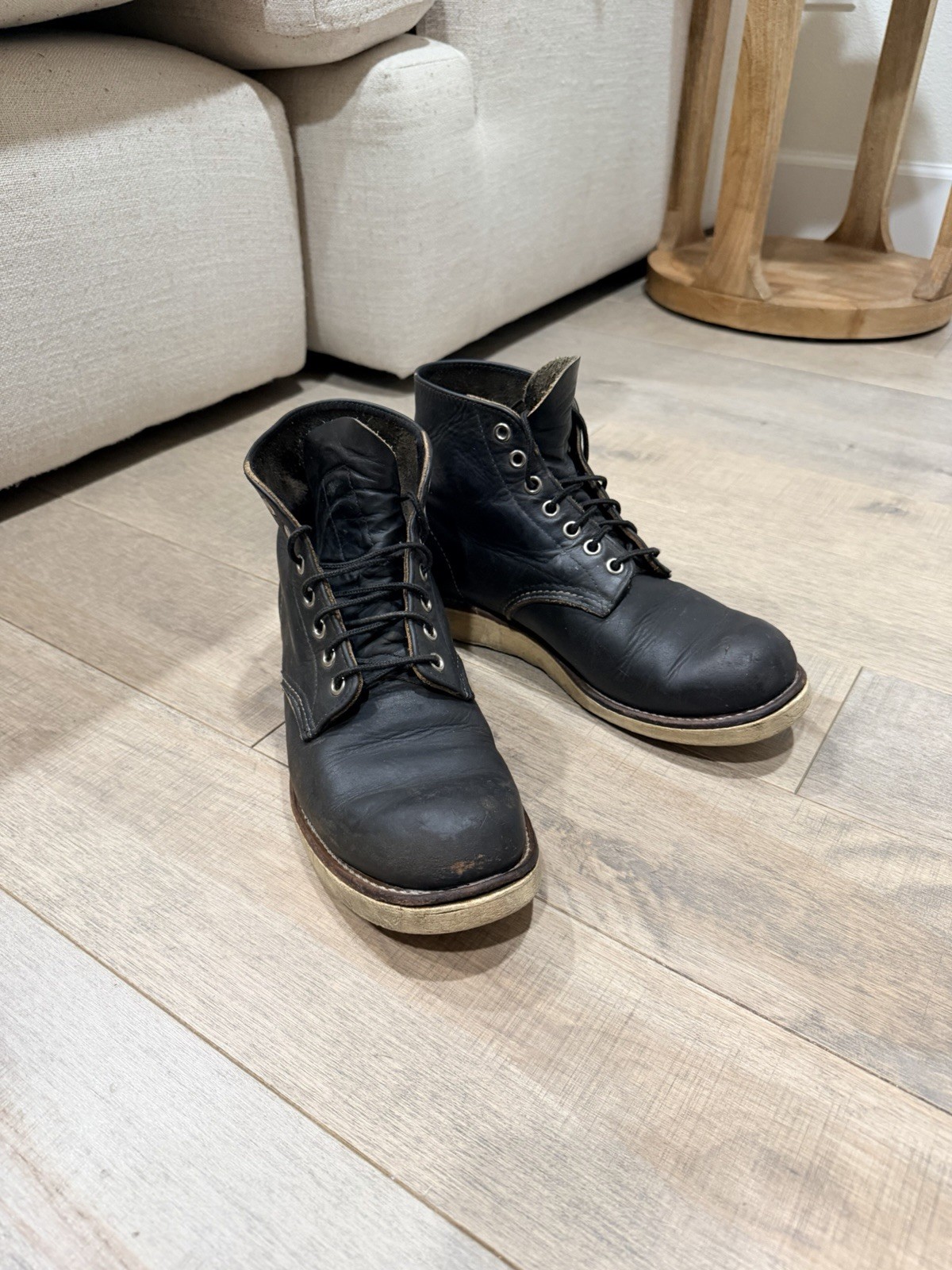 Red Wing Shoes Blacksmith Men’s Combat Boot, Size 7.5D- Black