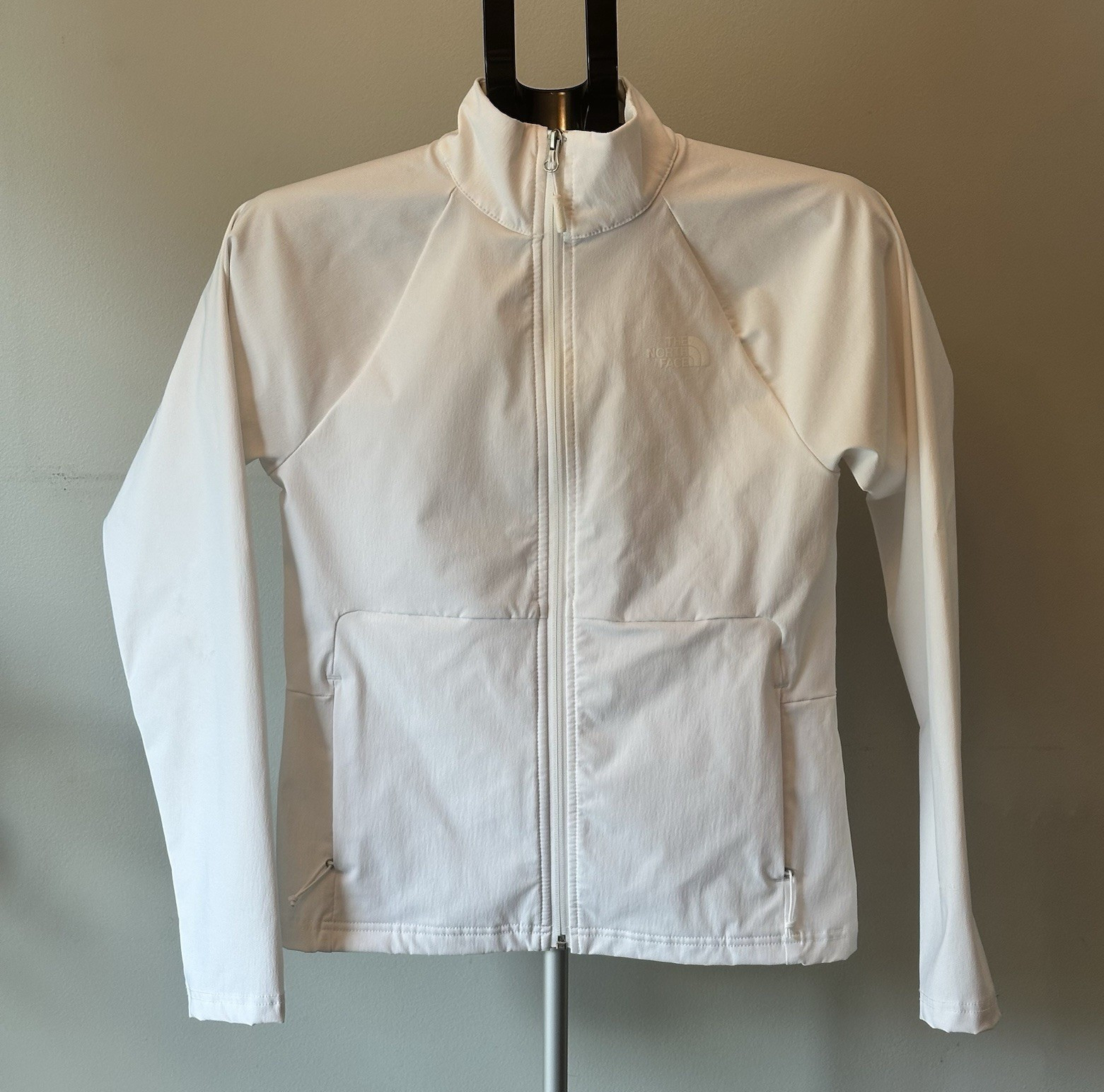 The North Face Women’s Apex Nimble Softshell Jacket White Slim Fit Size XS
