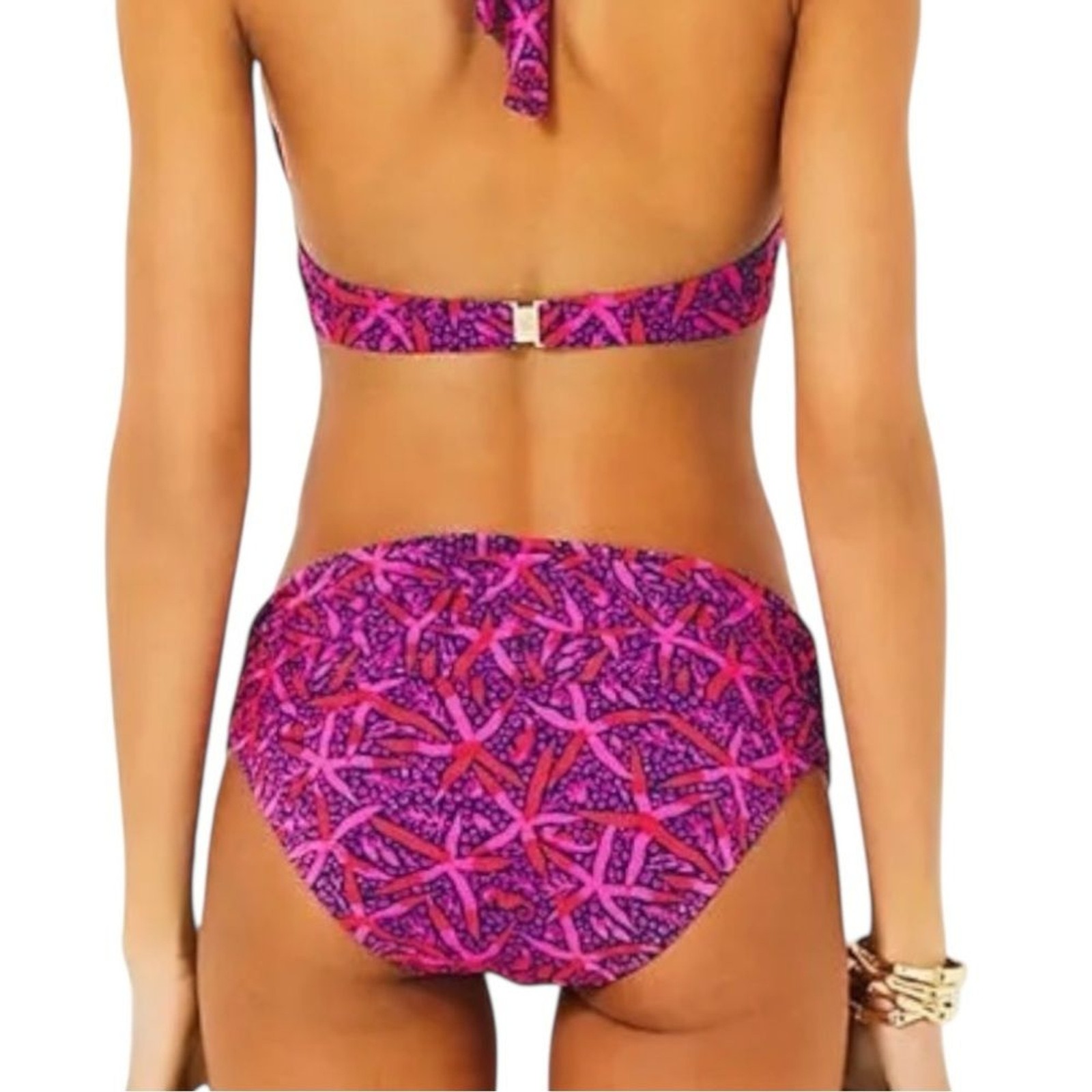 Lilly Pulitzer Lagoon Sarong Hipster Bottom “Star Searching” Pink Size 14 Beach