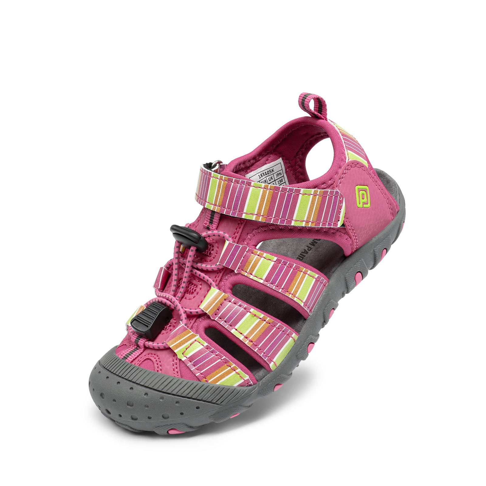 Girls Boys Athletic Sandals Closed Toe Outdoor Indoor Summer Sports Sandals