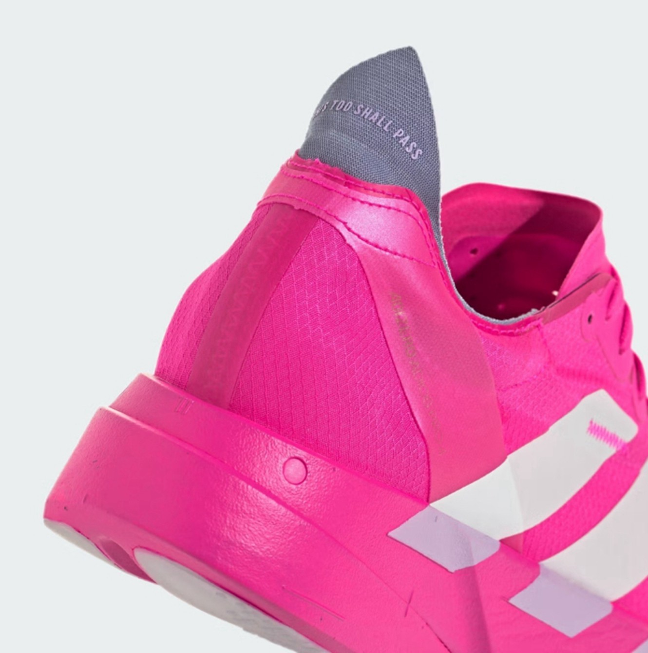 adidas Adizero Adios Pro 4💖’Shock Pink’ Pink Silver Men’s Sneakers
