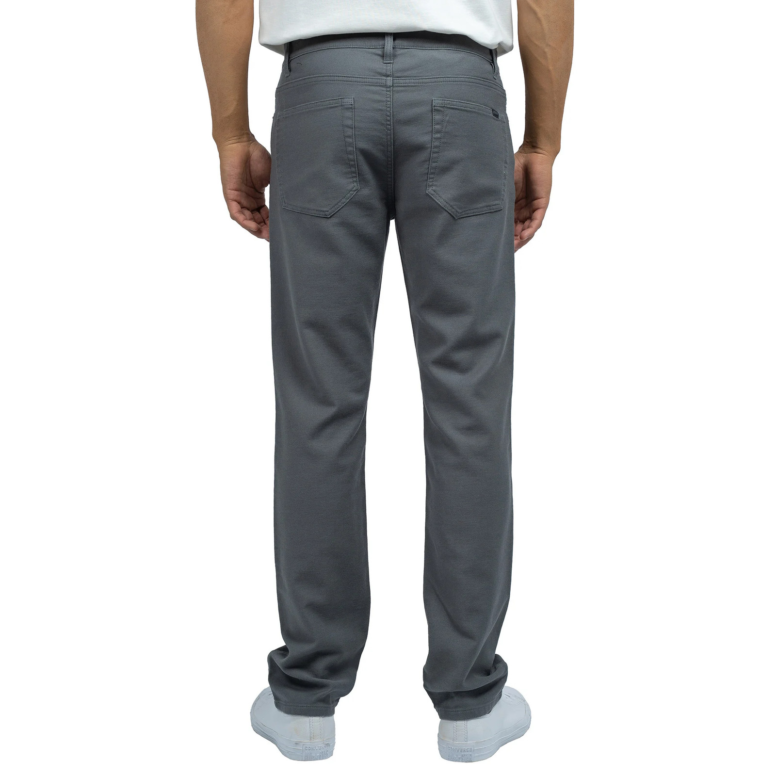 JACHS Men’s 5 Pocket Stretch Twill Pants Straight Fit Casual Travel Flex NWT