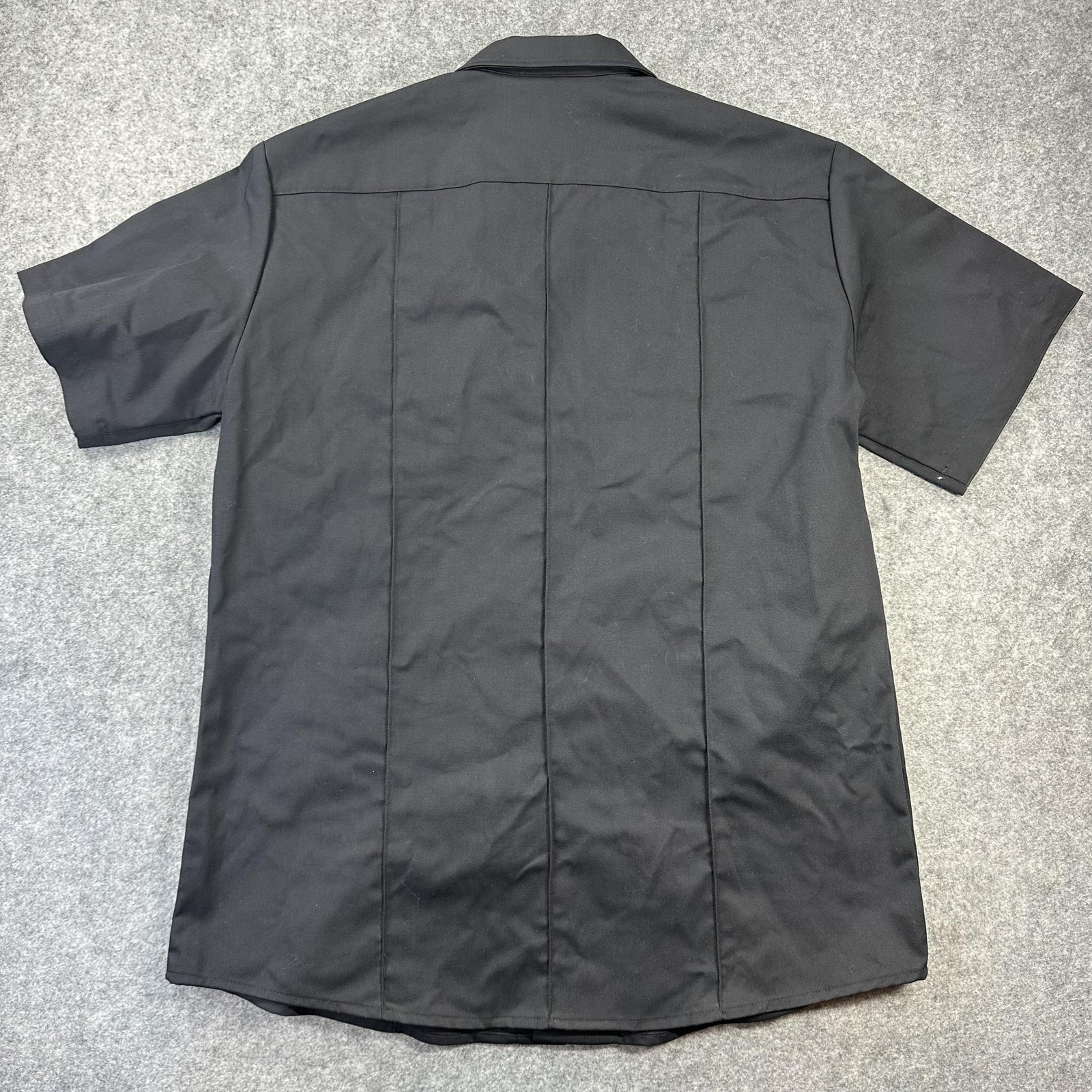 Blauer Shirt Mens Large 16-16.5 Dark Navy Short Sleeve Uniform Twill Workwear