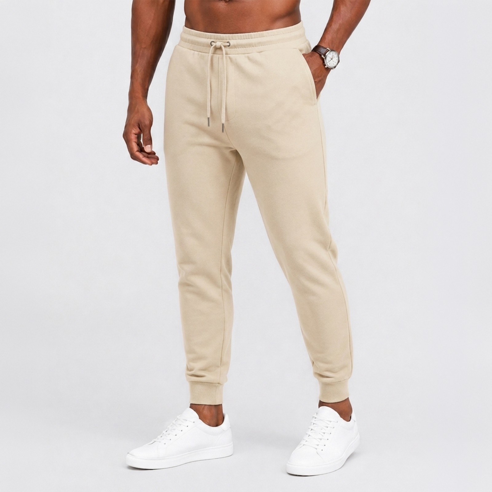 Men’s 3-Pack Fleece Jogger Pants / Excess Inventory, New Unbranded Garments