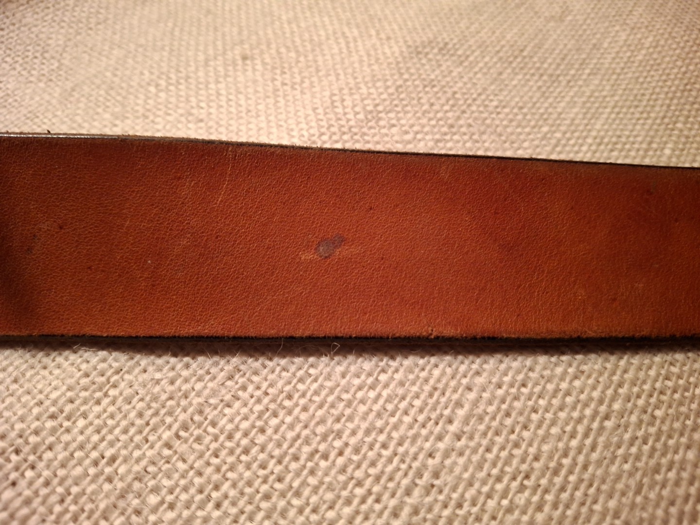 Solid Brass BTS Belt Buckle Made in USA Celtic Design Leather Belt ~40 inches