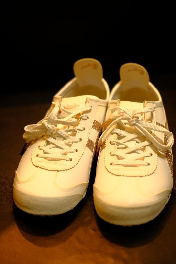 Onitsuka Tiger Mexico 66 White Rose Gold Unused Men 5.0 US