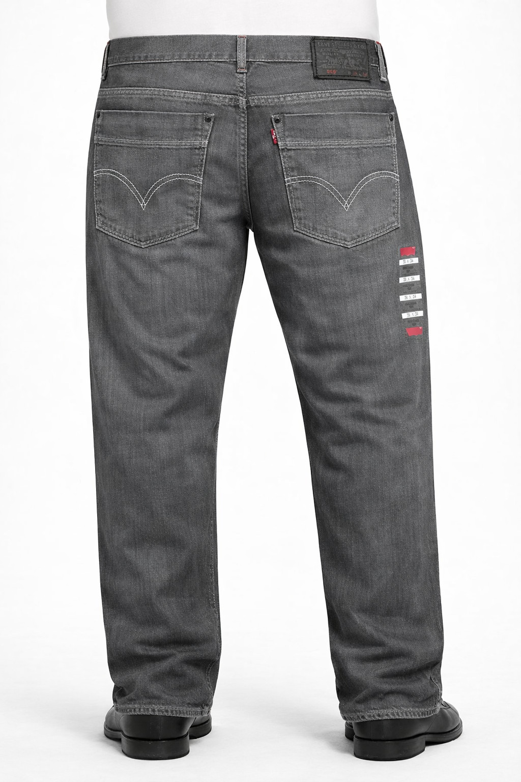 NEW AUTHENTIC LEVI’S 569 JEANS | 3 COLORS | STRAIGHT LEG | 100% COTTON | ZIPPER