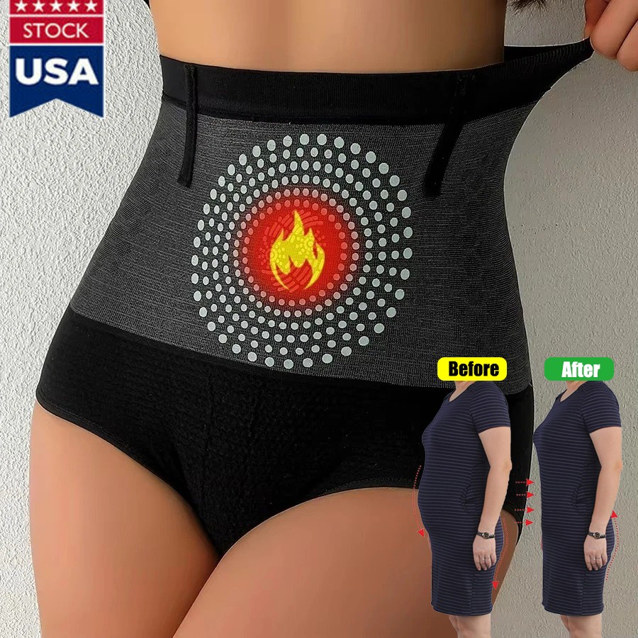 Tummy Control Shapewear Panties for Women Magnetic High Waisted Body Shaper USA