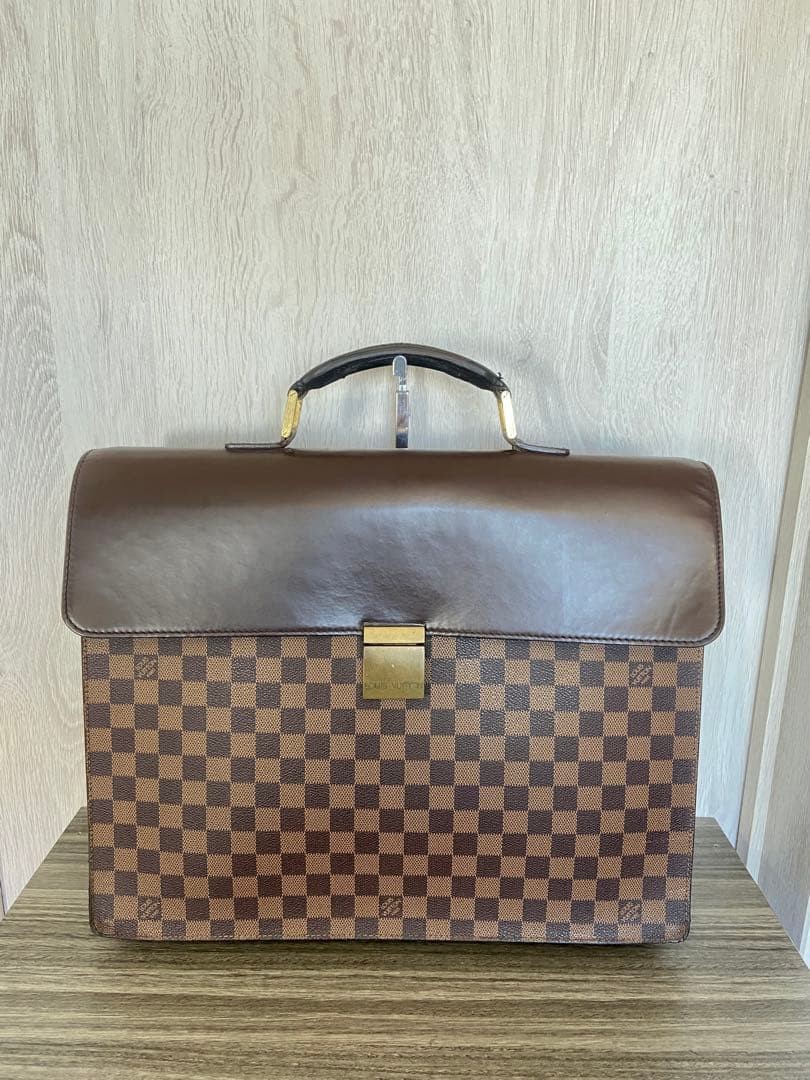 Louis Vuitton Damier Ebene Altona GM Briefcase N53312 Size: W16.1xH12.6 in.