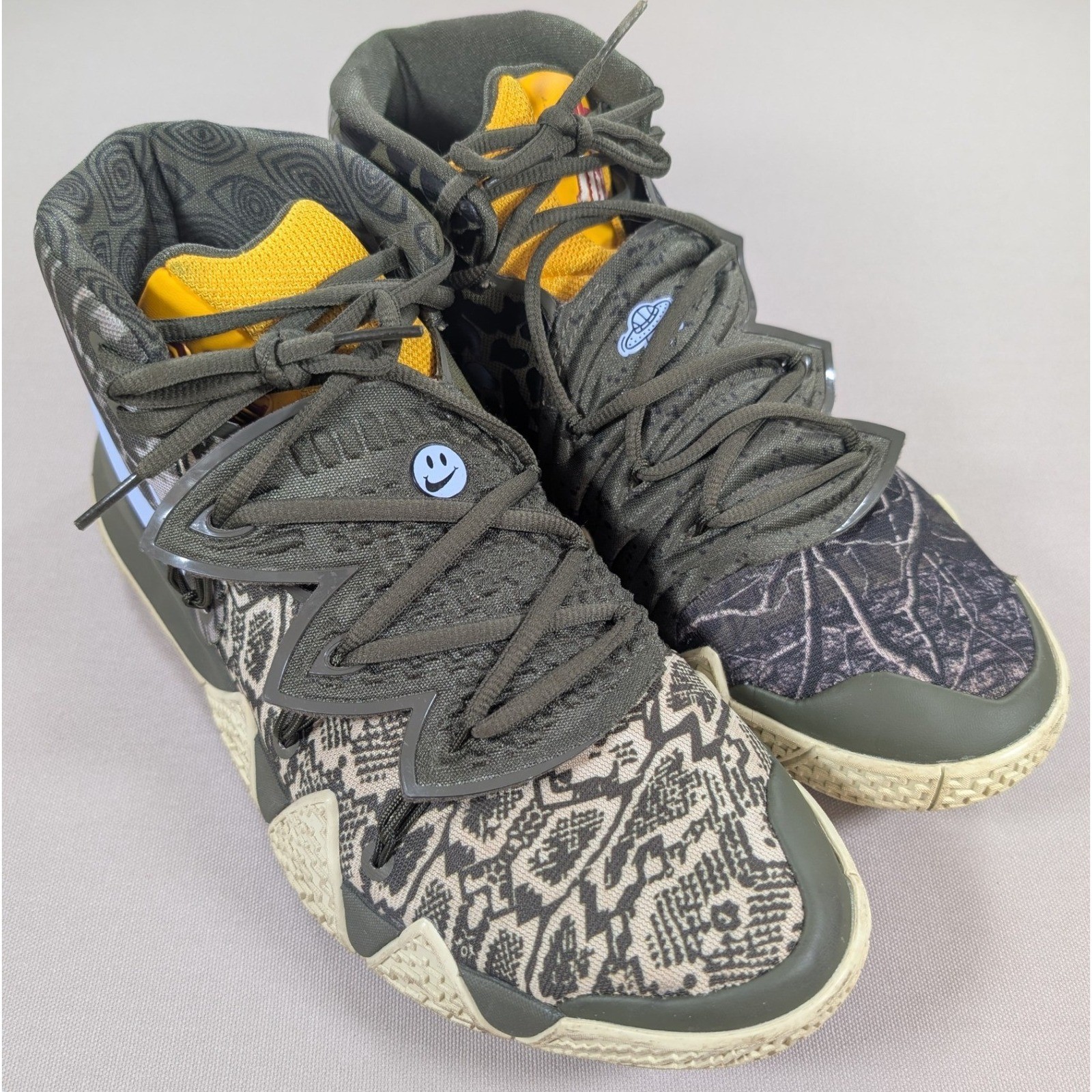 Nike Kybrid S2 What The Camo Cargo Khaki Basketball Shoes CQ9323-300 Men’s 11