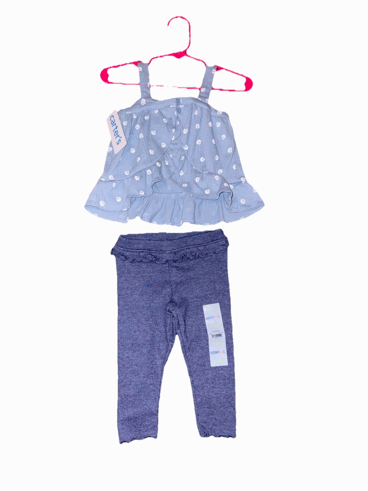 Carters Baby Girls Cute Outfit Size 6-9 Months *NEW WITH TAGS*