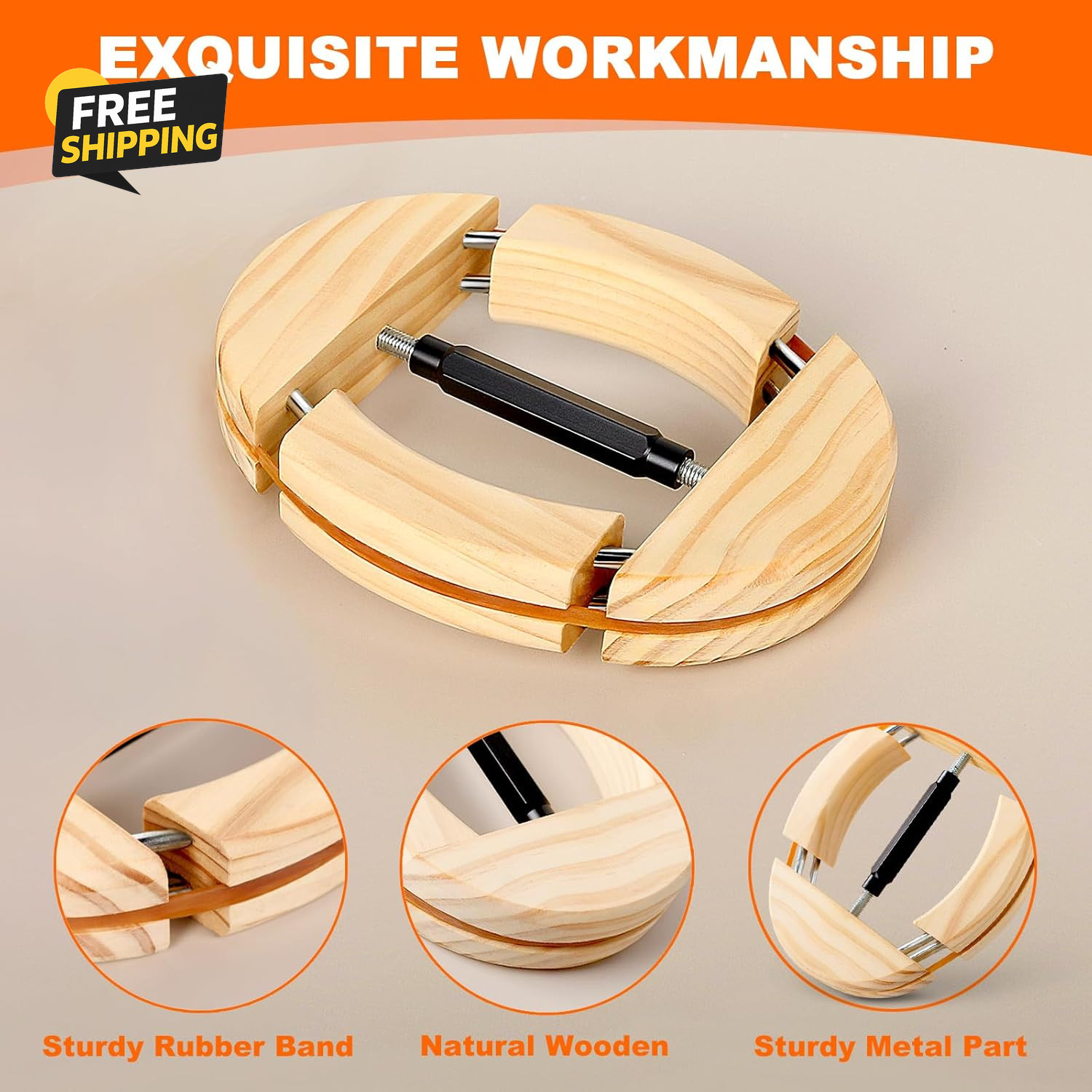 Hat Stretcher 4 Way, Hat Stretcher for Fitted Hats Size 6 7/8 to 8 1/2