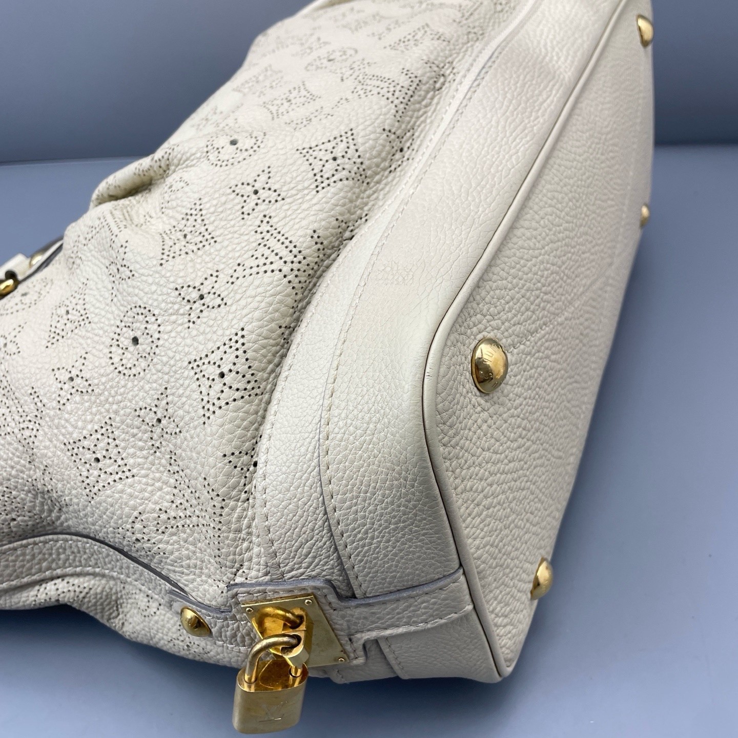 Louis Vuitton Pre-Owned Authentic Shoulder Bag Yellow 32*25*14cm