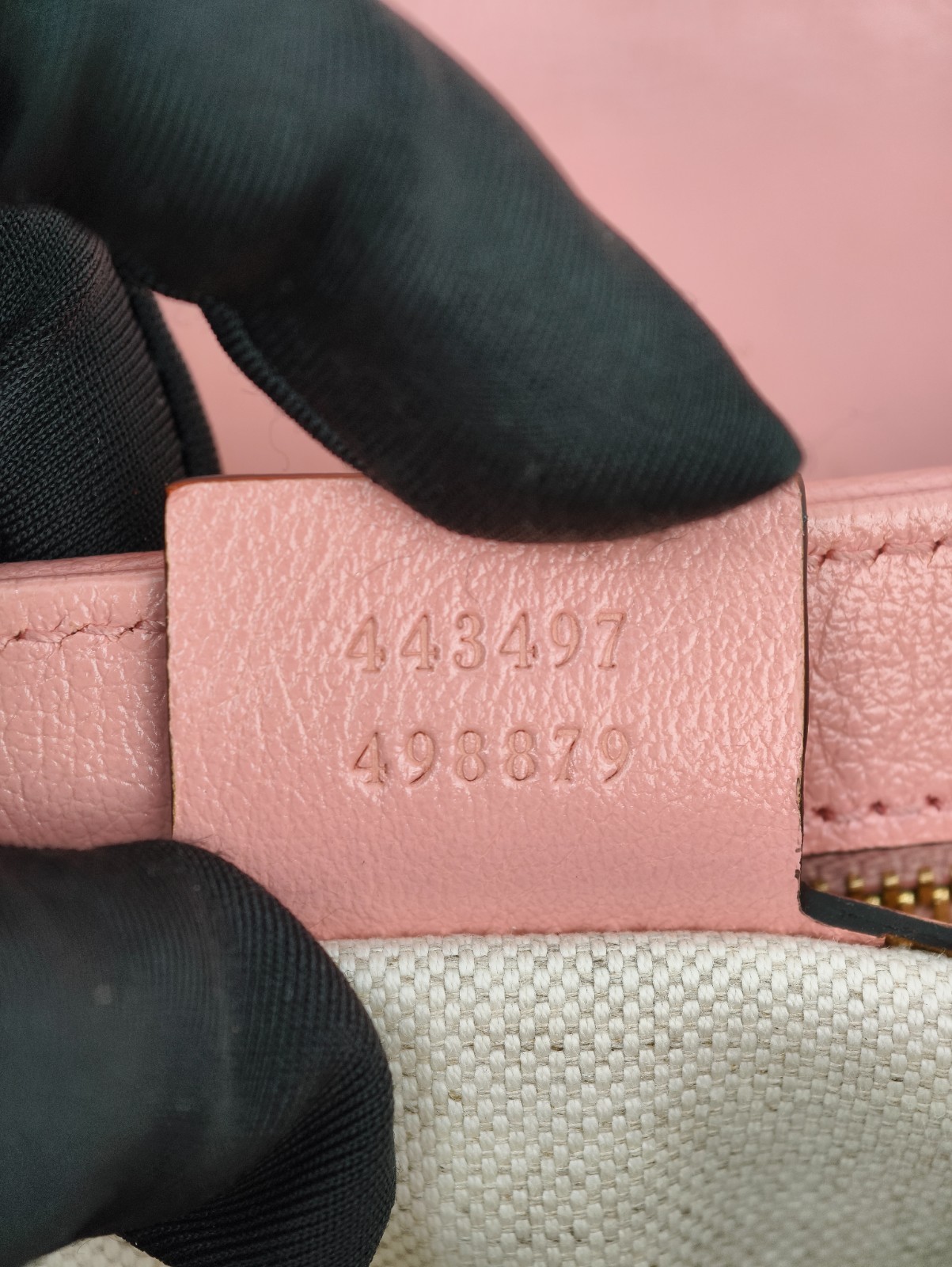 Authentic Gucci GG Marmont Medium 26cm Red Leather Pink Piping Torchon GG Should