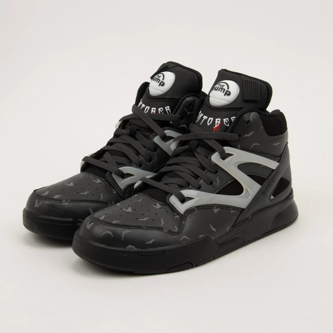 Reebok Pump Omni Zone 2 Black Grey 100230644 Men’s US7-13 NEW
