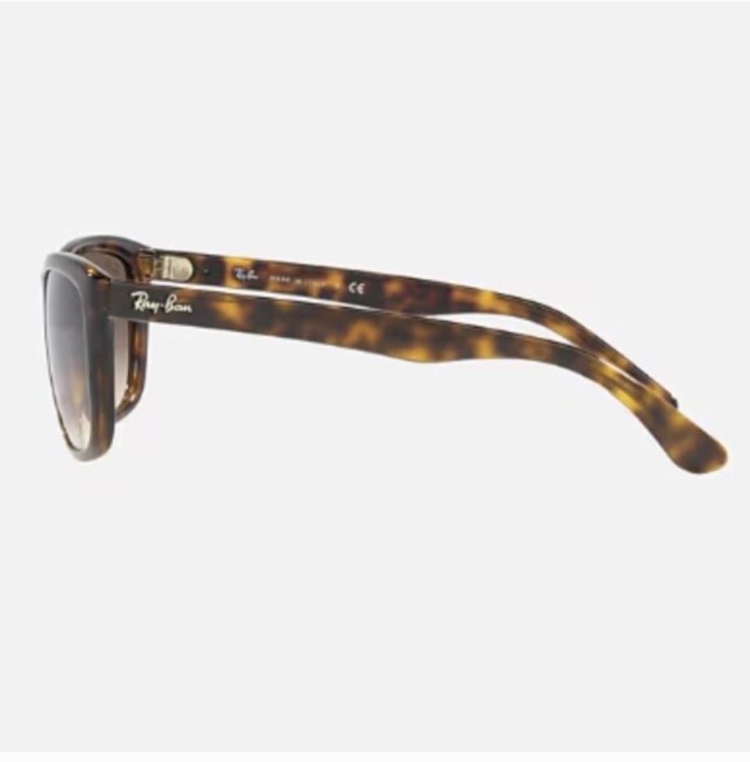 Rayban RB4154 57mm Women’s Sunglasses Polished Light Havana/Brown