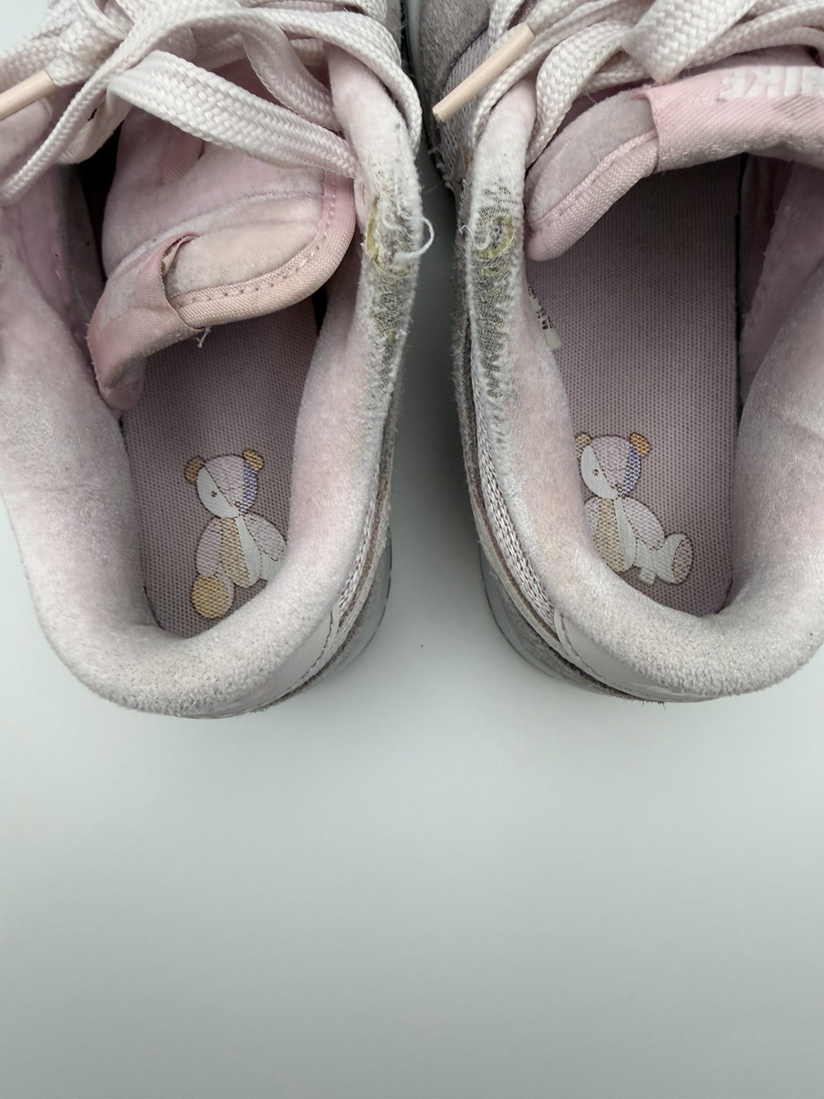 Nike Dunk Low Teddy Bear Light Soft Pink GS Size 5Y Youth Shoes