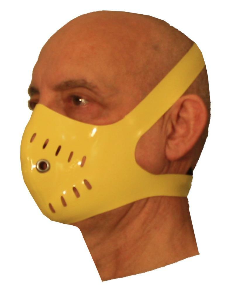 Rubber Cycle Mask in Choice of Colours