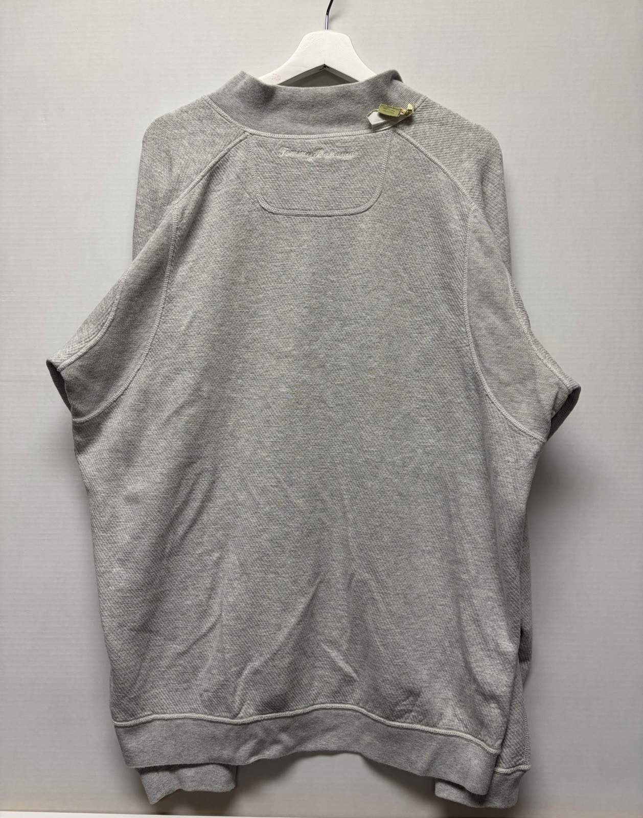 Tommy Bahama Sweater quarter zip reversable Pull Over Sz XL Men’s