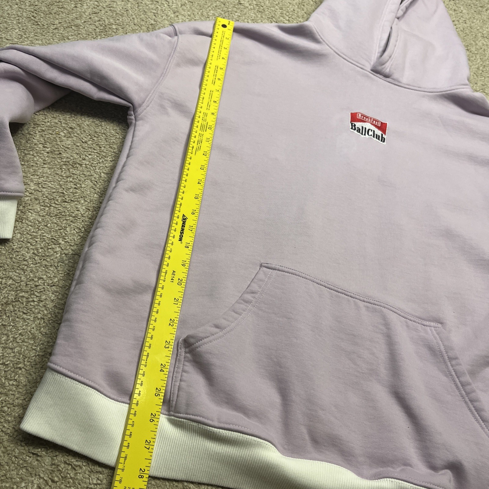 Mitch Flippo MFG Breakfast Club Hoodie Men’s XL Purple Heavyweight Golf Pullover