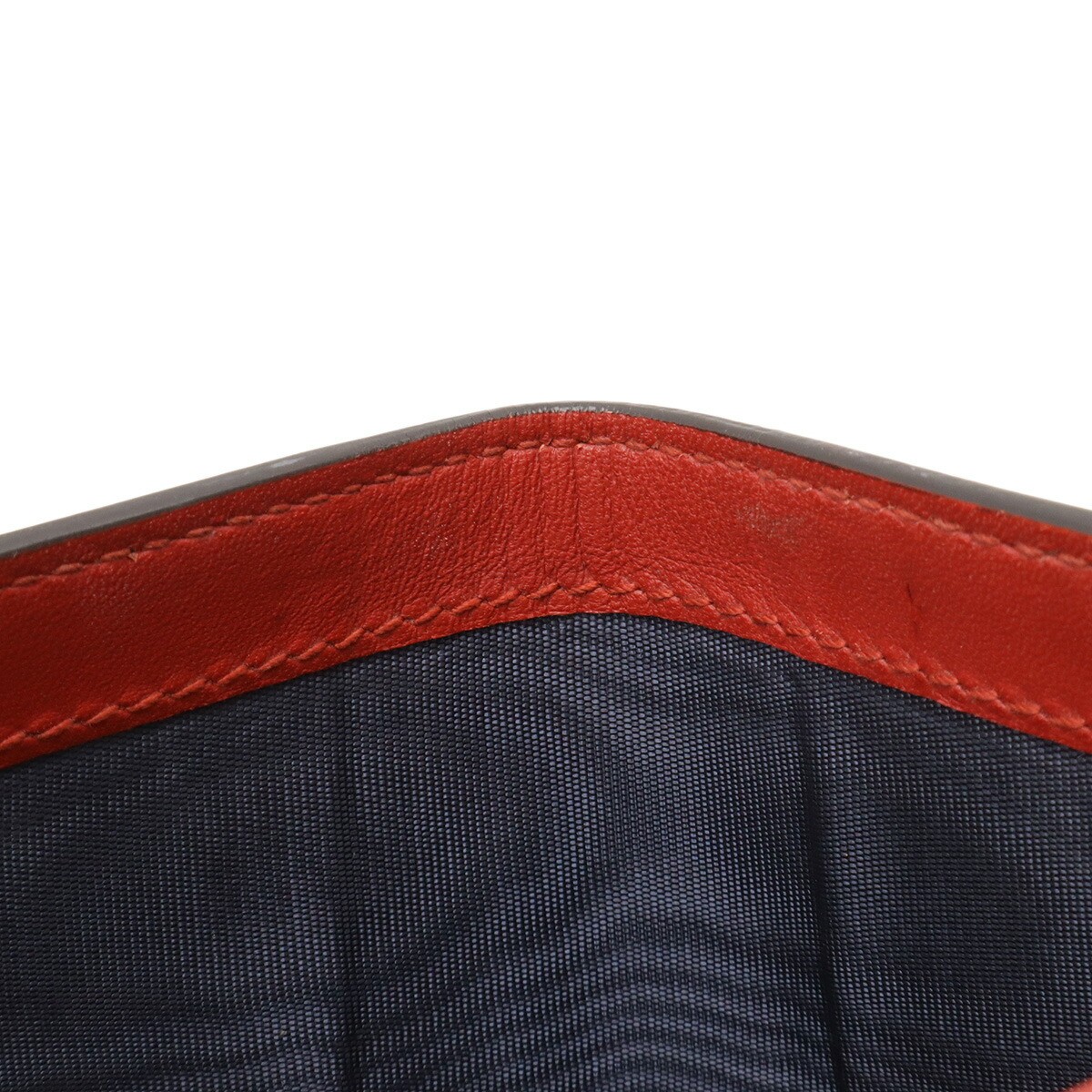 GUCCI GG Blooms Bifold Wallet Card Pass Case Blue W11 H8.5cm 410088 No Box Used