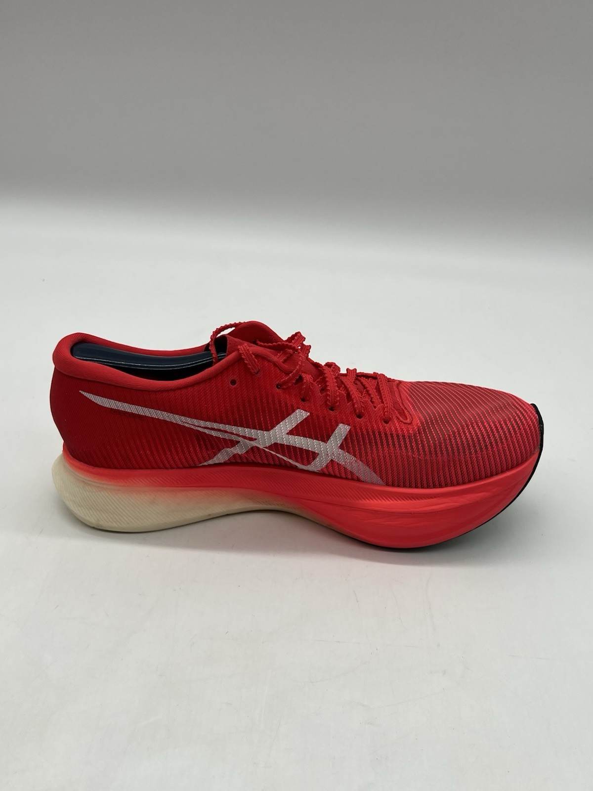 Asics Metaspeed Sky + 2 Mens Size 8 Pink White Athletic Running Sneakers Shoes.