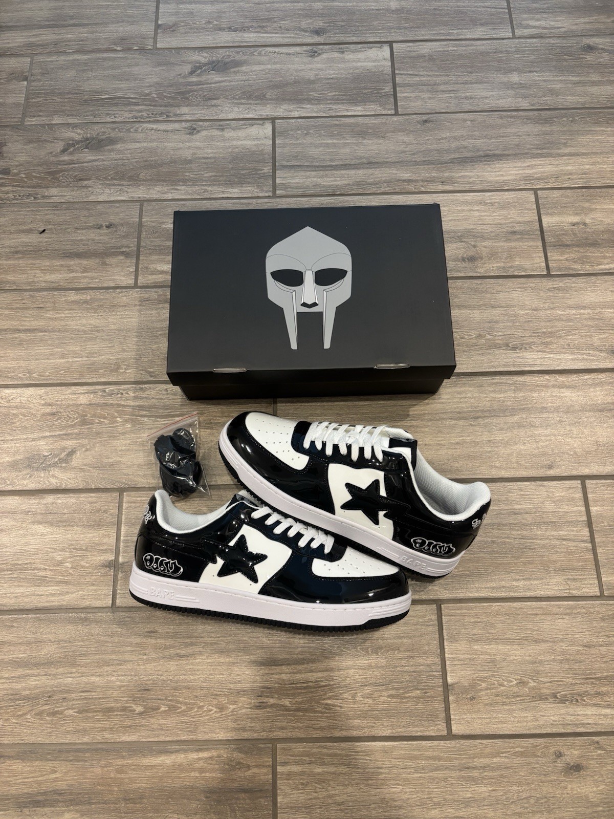 MF Doom x Bapesta Size 12 Men’s