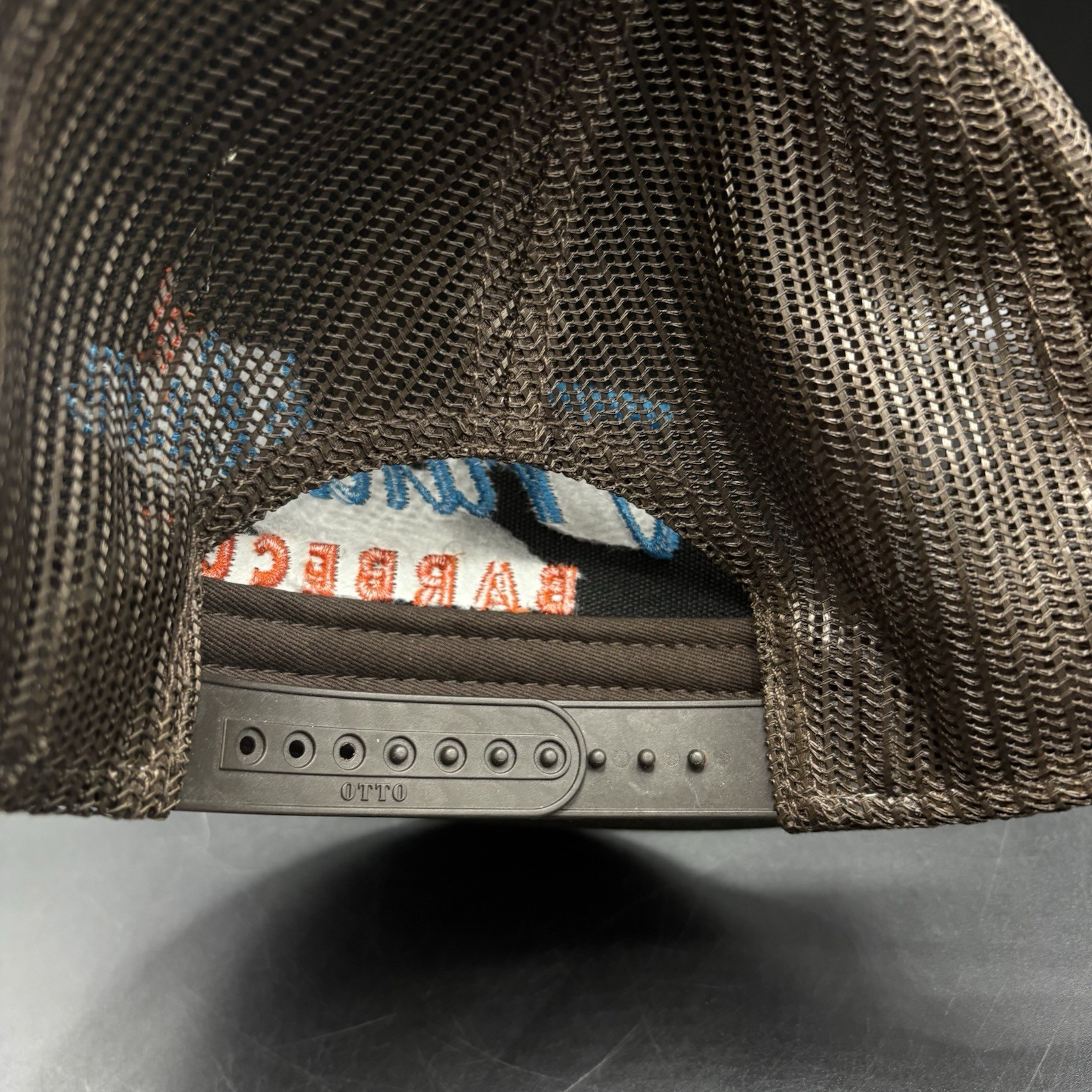 Franklin Barbecue Hat Cap Snap Back Camo Embroidered Austin Texas BBQ Otto