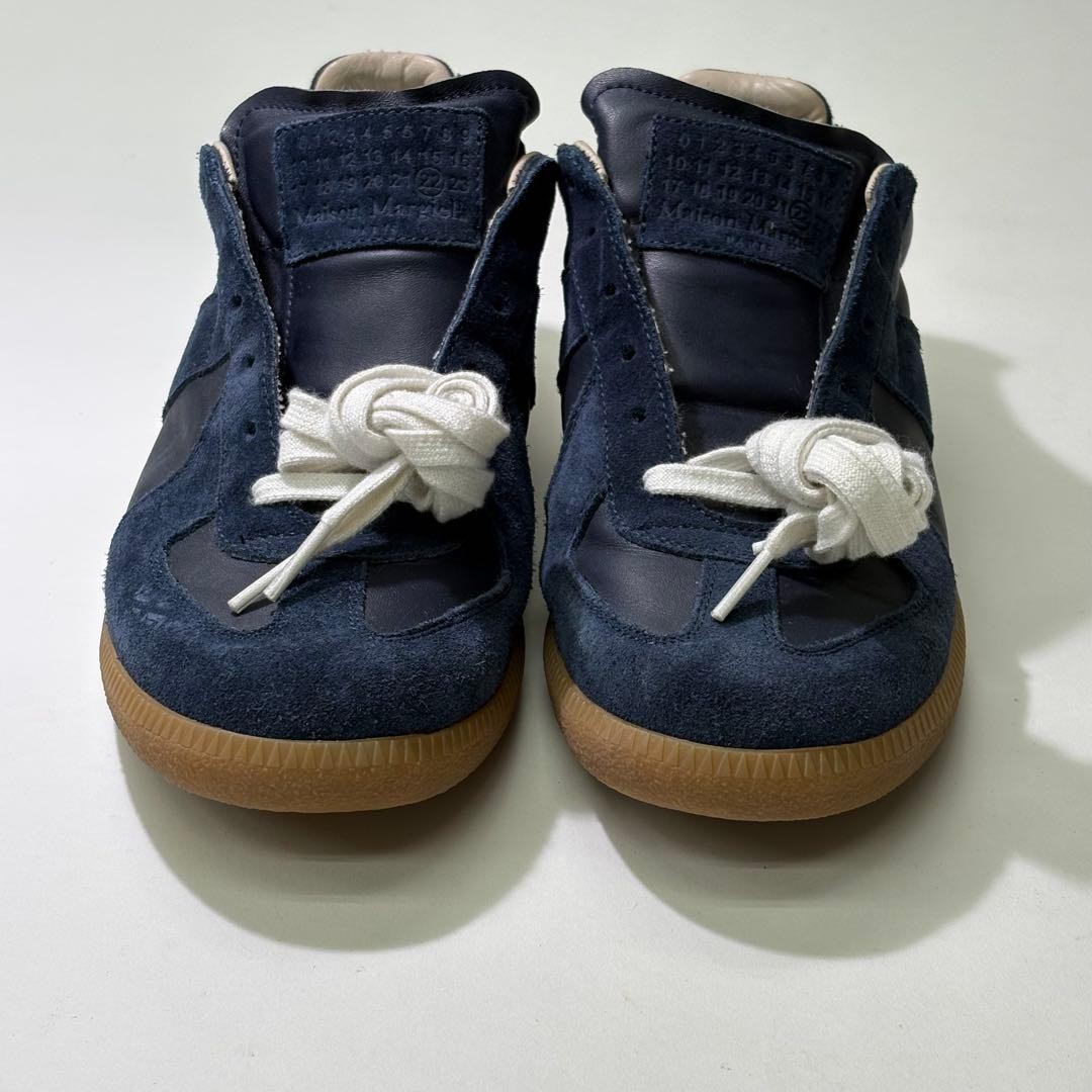 Men 7.0US Maison Margiela 40 25Cm German Sneakers Navy