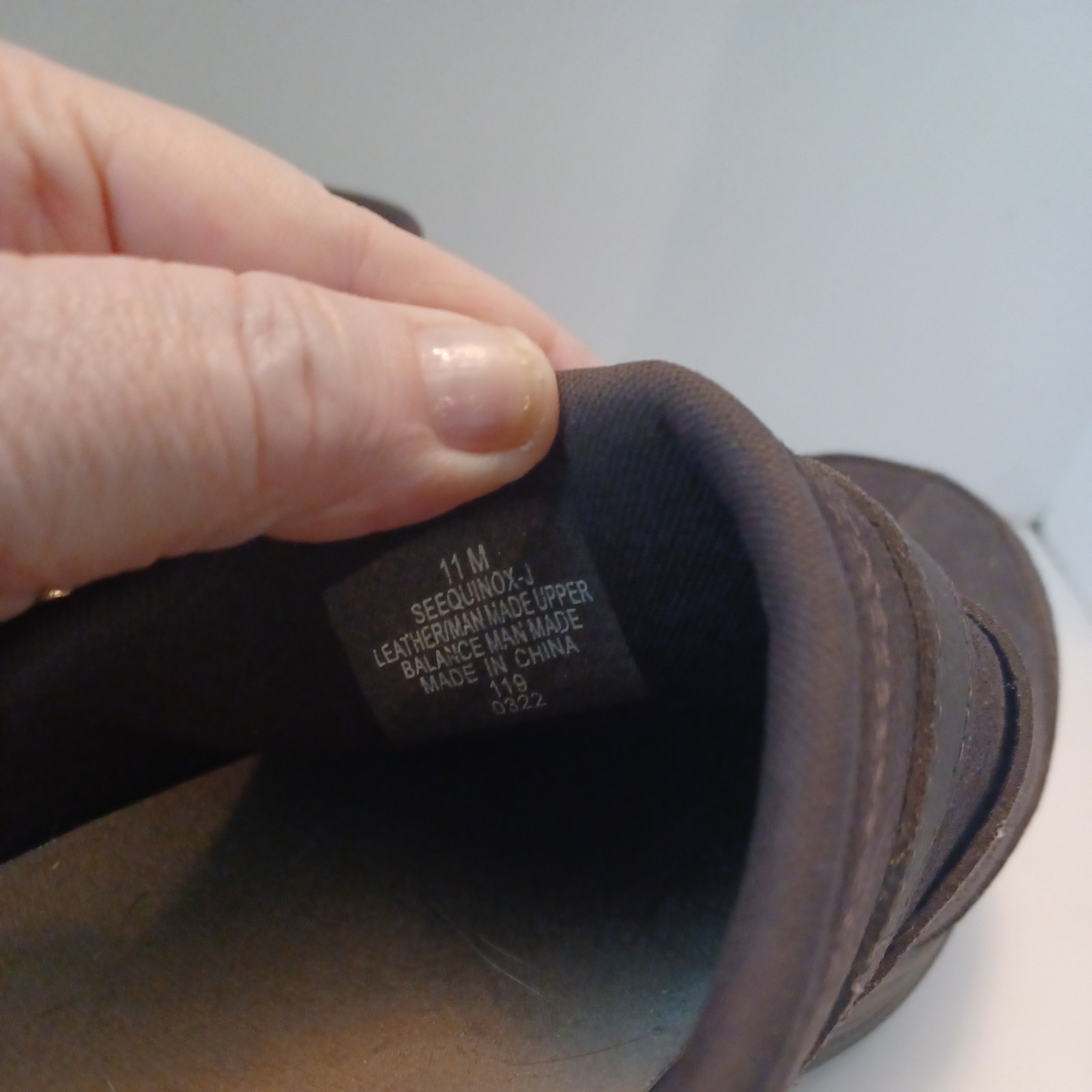 Easy Spirit Brown 11 M Seequinox Leather And Man Made Slip On Clog
