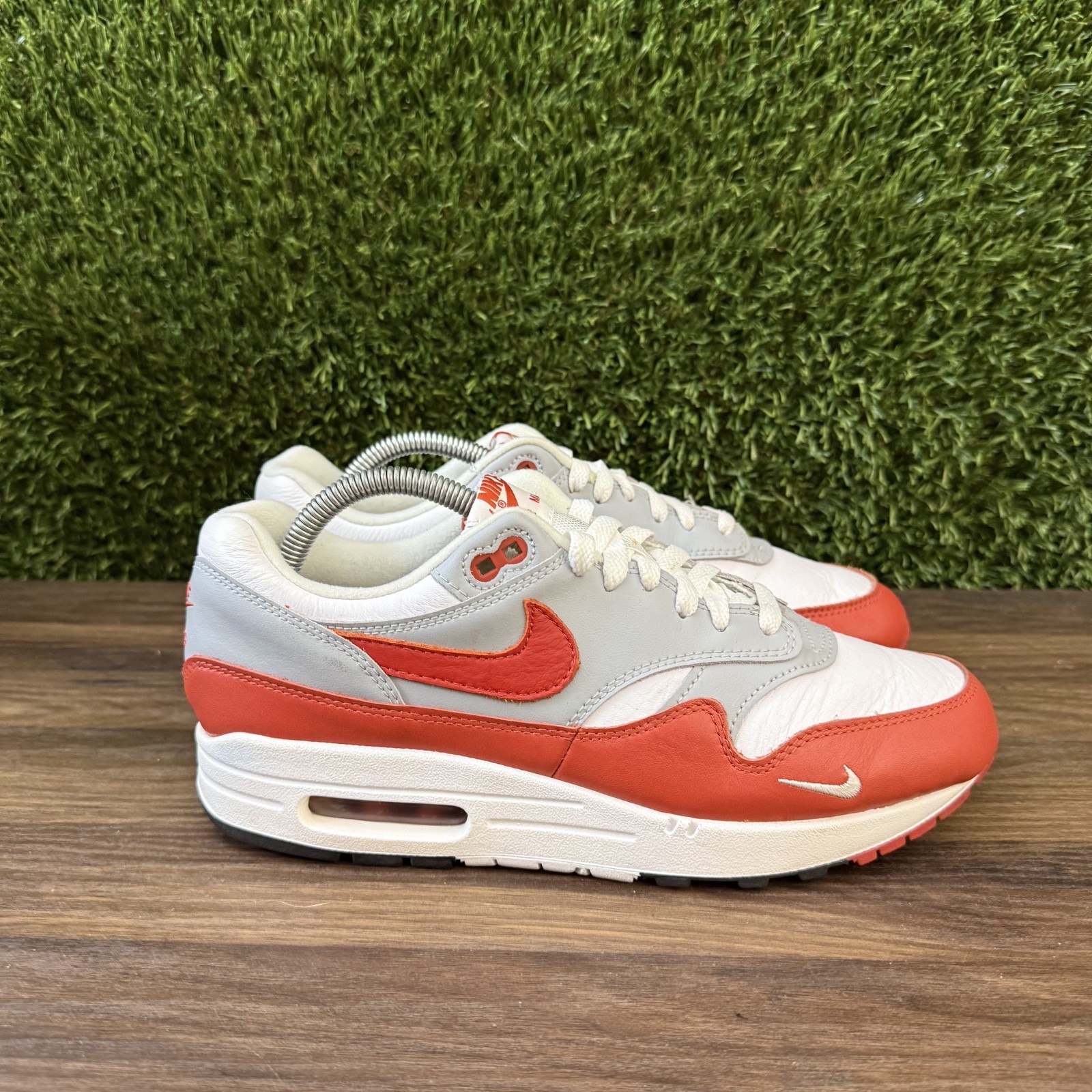 Nike Air Max 1 LV8 White Martian Sunrise DH4059 102 Size 8.5 Shoes