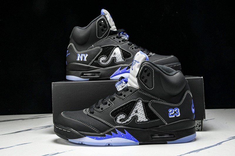 DV4982-004 AJ 5 Retro Awake NY Black Men’s Shoe Sizes 4-13