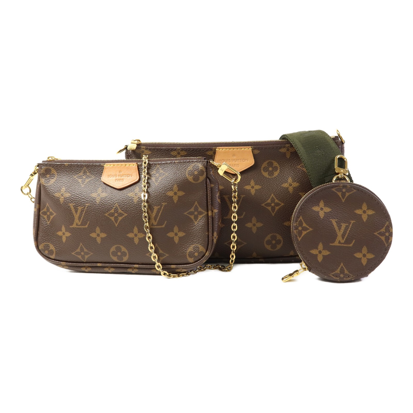 LOUIS VUITTON LV Multi Pochette Accessoires 2 Way Shoulder Bag M44813 Monogram