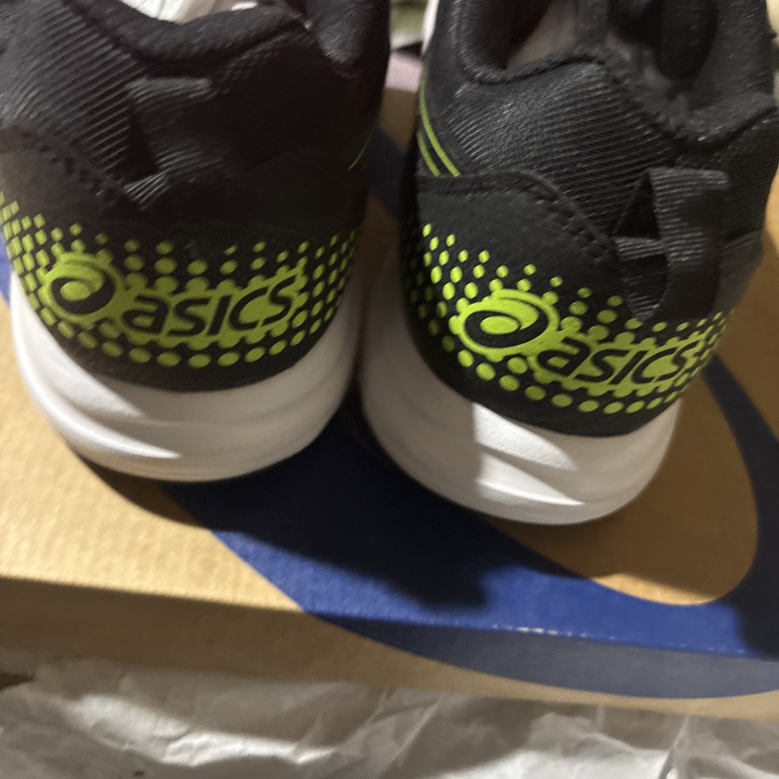 ASICS Gel 33 RUN BLACK/Hazard Green